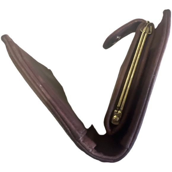 🔥🔥Chanel mocha compact wallet vintage🔥🔥 - Picture 9 of 11